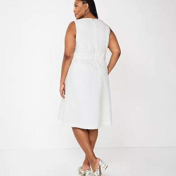 DRAPER JAMES RSVP Sleeveless‎ A-Line Dress-Size 3X - Picture 2 of 9